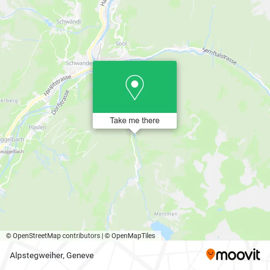 Alpstegweiher map