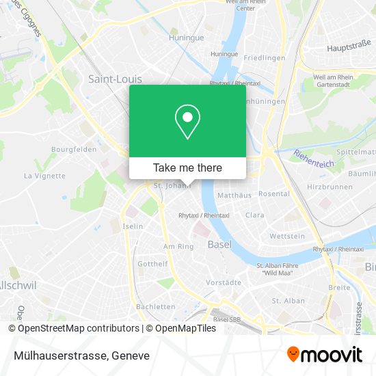 Mülhauserstrasse map