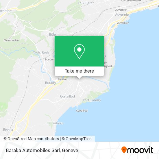 Baraka Automobiles Sarl map