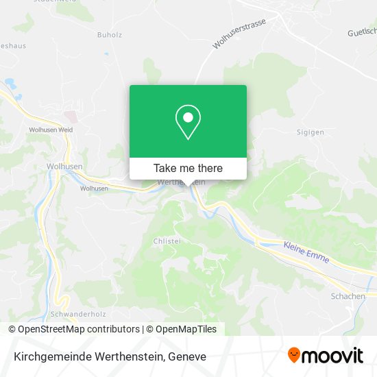 Kirchgemeinde Werthenstein map