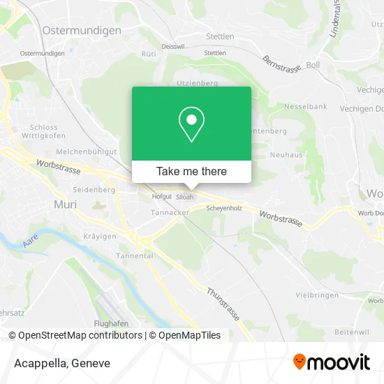 Acappella map