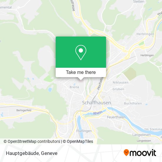 Hauptgebäude map