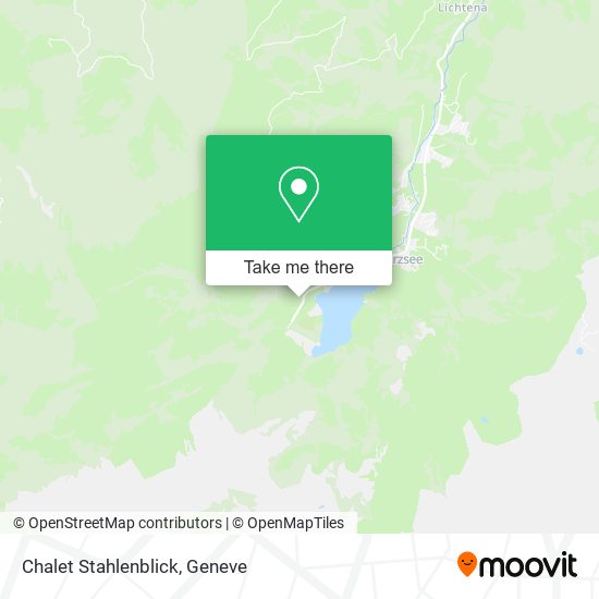 Chalet Stahlenblick map