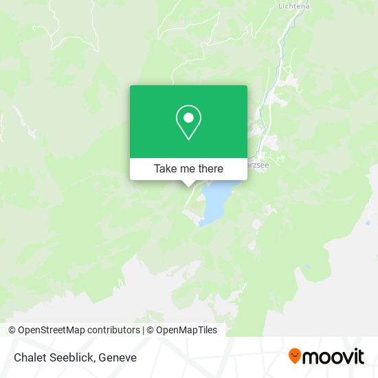 Chalet Seeblick map