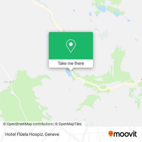 Hotel Flüela Hospiz map