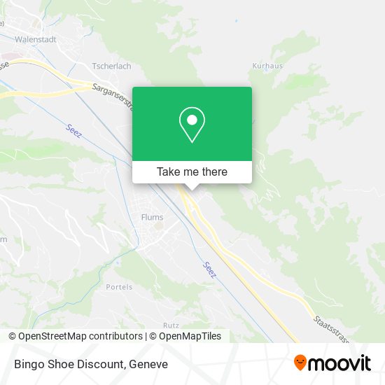 Bingo Shoe Discount map