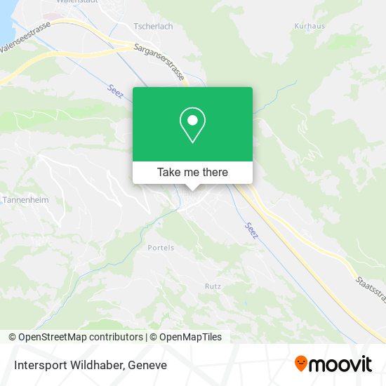 Intersport Wildhaber map