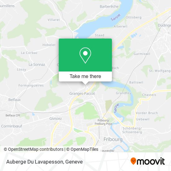 Auberge Du Lavapesson map