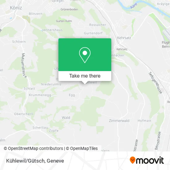 Kühlewil/Gütsch map