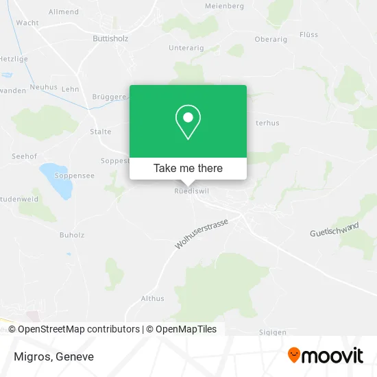 Migros map