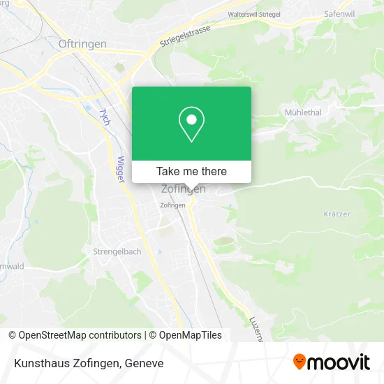 Kunsthaus Zofingen map