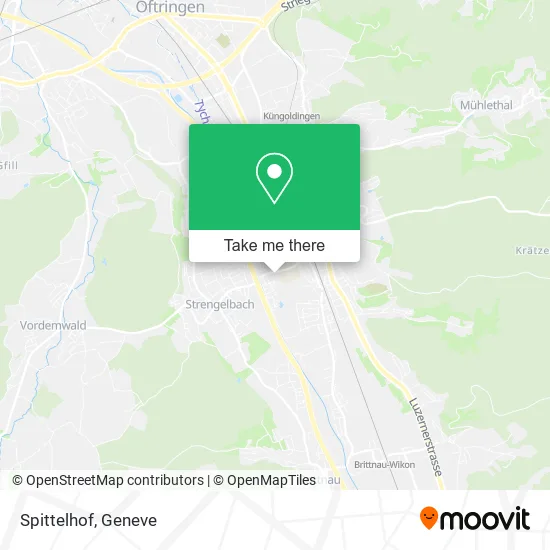 Spittelhof map