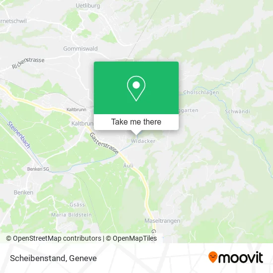 Scheibenstand map