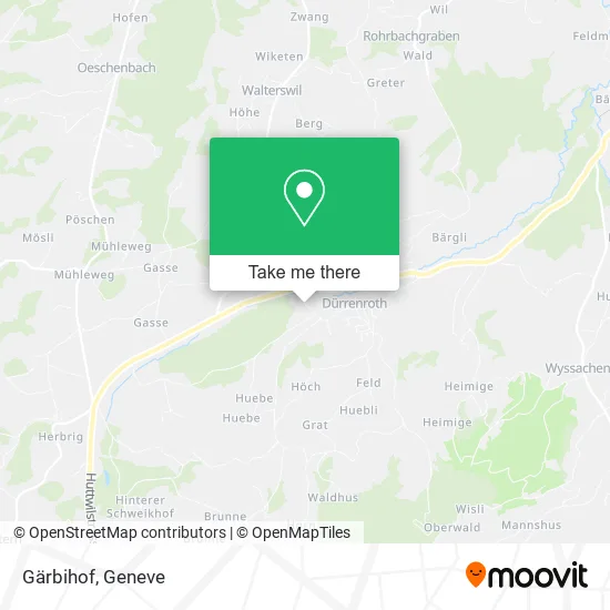 Gärbihof map