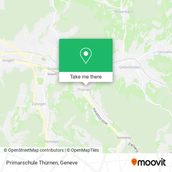 Primarschule Thürnen map