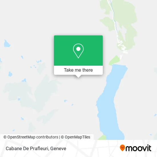 Cabane De Prafleuri map