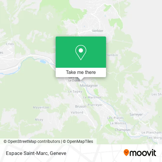 Espace Saint-Marc map