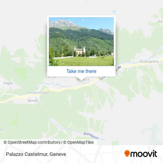 Palazzo Castelmur map