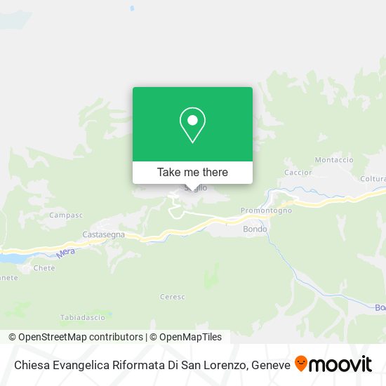 Chiesa Evangelica Riformata Di San Lorenzo map