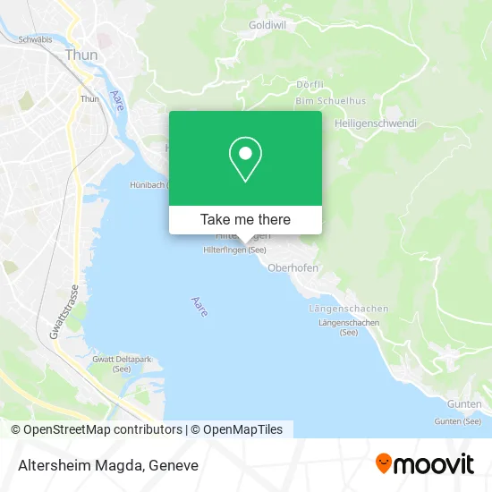 Altersheim Magda map