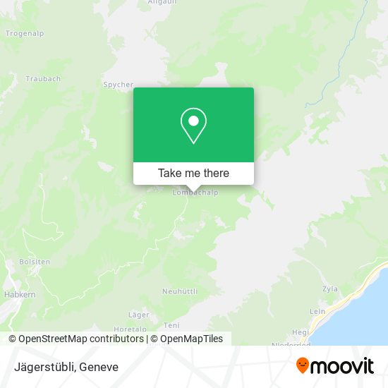 Jägerstübli map