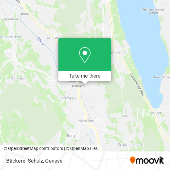 Bäckerei Schulz map