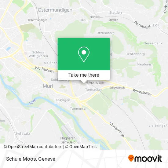 Schule Moos map