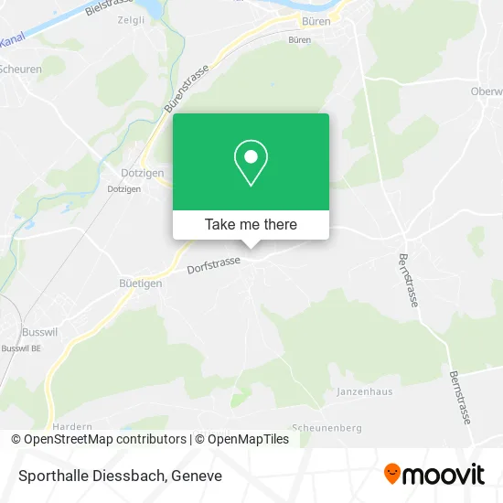 Sporthalle Diessbach map