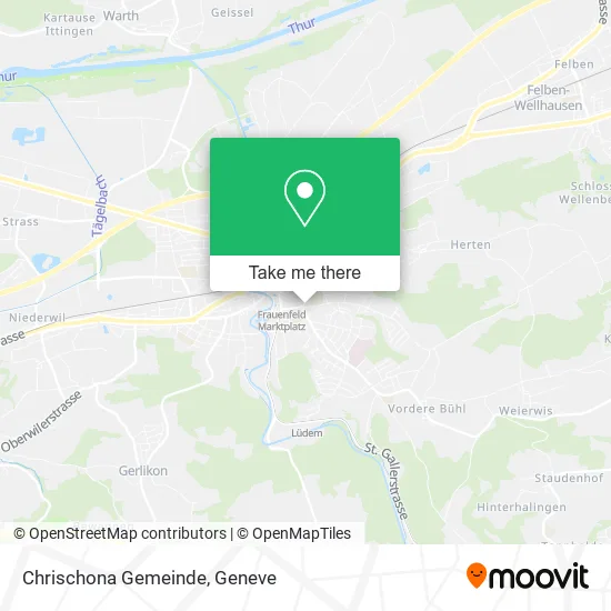 Chrischona Gemeinde map