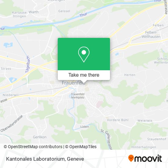 Kantonales Laboratorium map