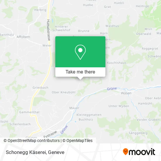 Schonegg Käserei map