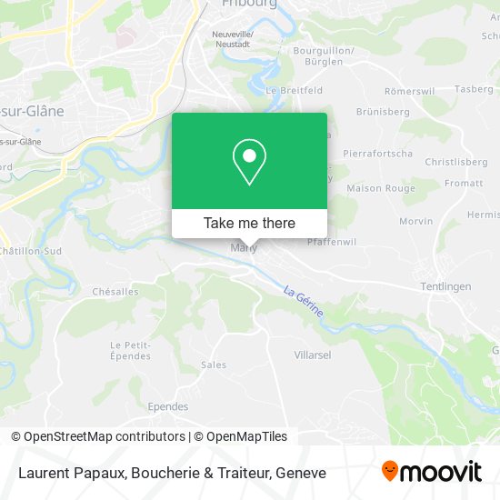 Laurent Papaux, Boucherie & Traiteur map