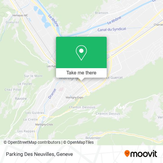 Parking Des Neuvilles map