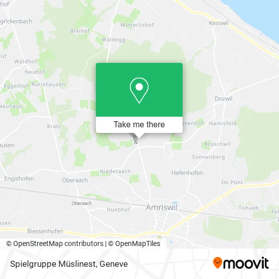 Spielgruppe Müslinest map