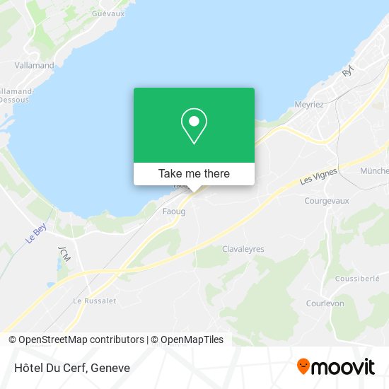 Hôtel Du Cerf map