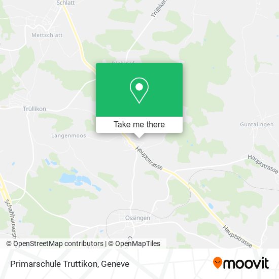 Primarschule Truttikon map