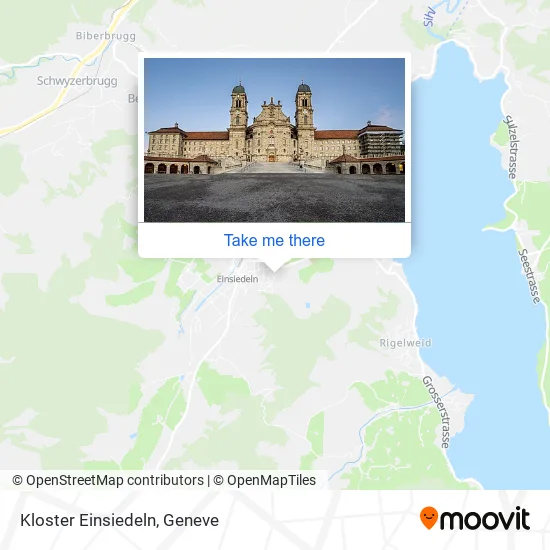 Kloster Einsiedeln map