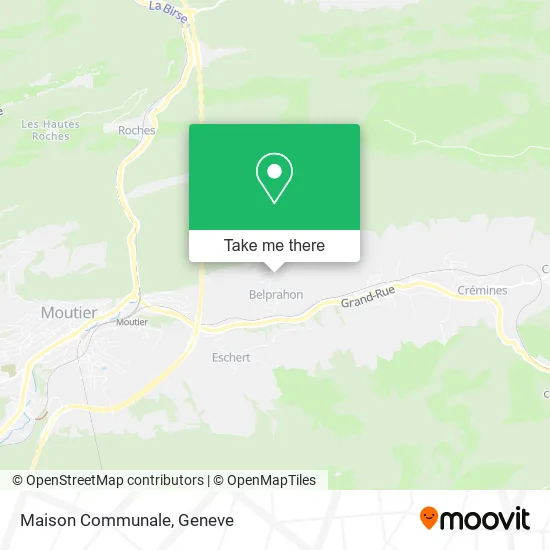 Maison Communale map