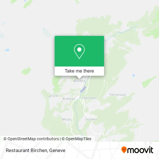Restaurant Birchen map