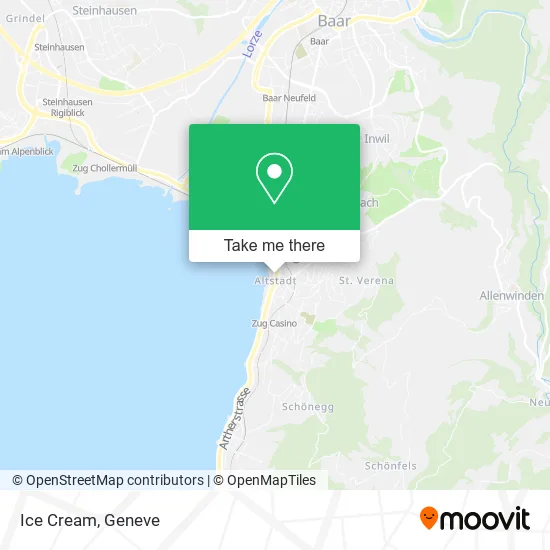 Ice Cream map