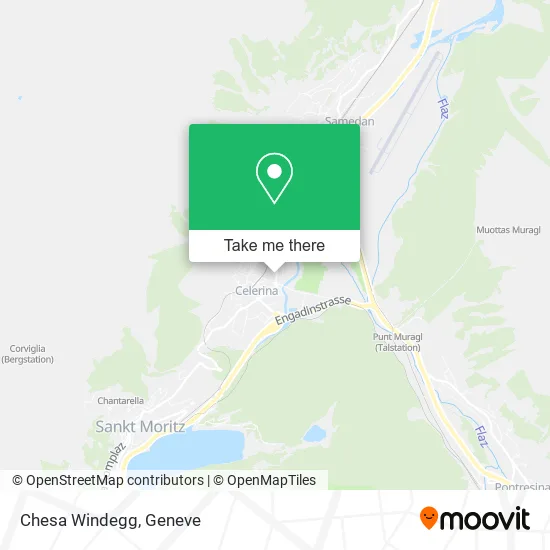 Chesa Windegg map