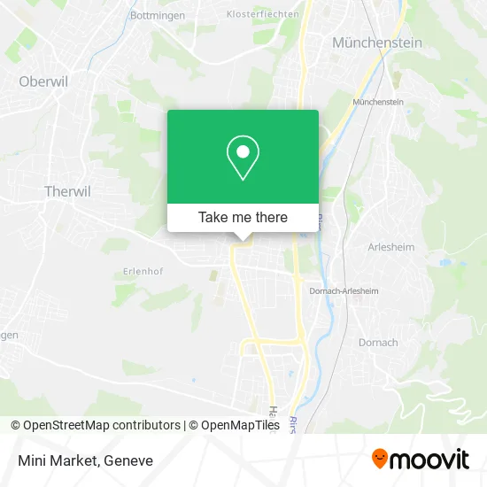 Mini Market map