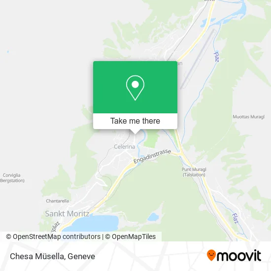 Chesa Müsella map