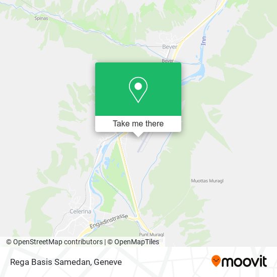 Rega Basis Samedan map