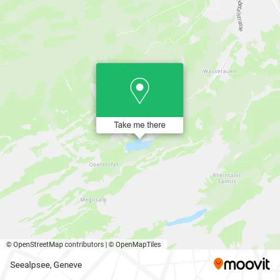 Seealpsee map