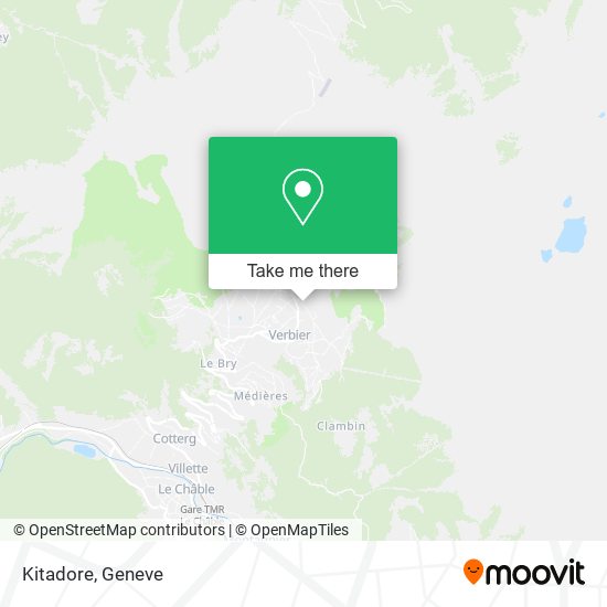 Kitadore map