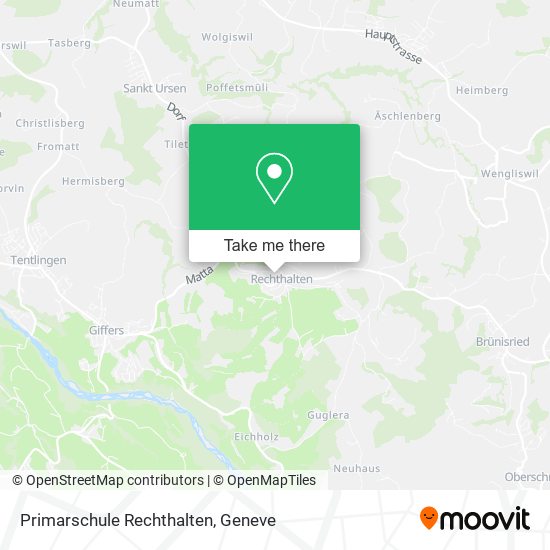 Primarschule Rechthalten map