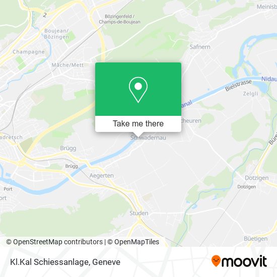 Kl.Kal Schiessanlage map