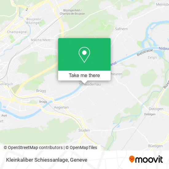 Kleinkaliber Schiessanlage map