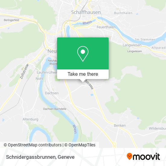 Schnidergassbrunnen Karte
